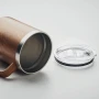 Becher | Edelstahl | 90% recycelt | Holzoptik
