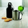 Thermos cup | Stainless steel | Carabiner handle | 220 ml