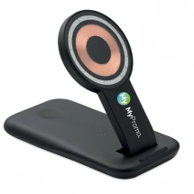 Chargeur sans fil 3-en-1 | 15W | Magnétique | Avec support pour téléphone