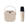 Karaoke Set | Lautsprecher & Mikrofon | LED Lichter