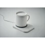 Set 2 en 1 chargeur sans fil et chauffe-tasse | Tasse en céramique avec couvercle | 250 ml | Charge rapide
