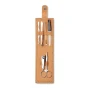 Manicure set | Stainless steel and cork | 6 pieces