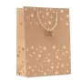 Geschenktüte | Kraftpapier | Inkl. Geschenk Tag | Festliches Design