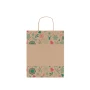 Bolsa de regalo mediana | Papel reciclado | 25x11x32 cm | 90 gr/m²