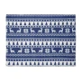 Coperta | rPET | 150x120cm | Motivo invernale | Con cartolina stampabile