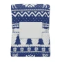 Coperta | rPET | 150x120cm | Motivo invernale | Con cartolina stampabile