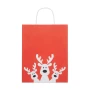 Gift paper bag | 50% recycled paper | Medium size | Made in Europe