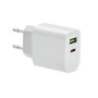USB-stekker | PC | Oplader | 18W | 2 poorten