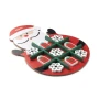 Holz-Tic-Tac-Toe-Spiel | Weihnachtsdesign | FSC®-zertifiziert