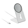 Cargador inalámbrico | Aluminio | 7,5X8,5X11,7 cm | 15W | Soporte magnético