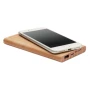 Powerbank | 6000 mAh | Induktive Ladestation | Bambus