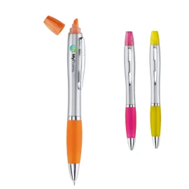 Multifunctional pen | ABS plastic | Incl. ballpoint pen and highlighter