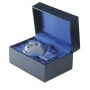 Crystal globe paperweight | Glass | Ø5,5cm | On stand | In gift box