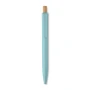 Stylo bille | ABS recyclé & bambou | Encre bleue | Bouton-poussoir