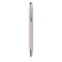Push-button ball pen | Wheat straw and plastic | Silver fittings