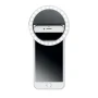 Selfie-Ringlicht | ABS | 3 Helligkeitsstufen | USB wiederaufladbare 80 mAh Batterie