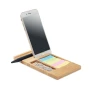 Desk organiser | Bamboo | With paper clips & sticky notes | For the office