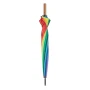 Regenboog paraplu | PET | 16 Paneel | Groot