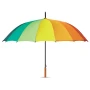 Regenboog paraplu | PET | 16 Paneel | Groot
