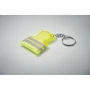 Porte-clé en forme de veste | Plastique PVC | Réfléchissant
