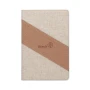 A5 notebook | Cotton and cork | 15W wireless charger | 64 lined pages | Ribbon bookmark