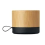 Enceinte | Bambou et ABS | Bluetooth 5.1 | 3 W | 500 mAh | Batterie remplaçable