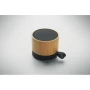 Enceinte | Bambou et ABS | Bluetooth 5.1 | 3 W | 500 mAh | Batterie remplaçable