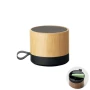 Enceinte | Bambou et ABS | Bluetooth 5.1 | 3 W | 500 mAh | Batterie remplaçable