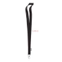 Lanyard | rPET | Mit Metallhaken und Panikverschluss