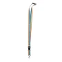 Rainbow lanyard | rPET | Metal hook