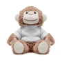 Peluche de singe | PET | Portant un pull à capuche