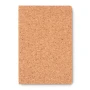 A5 notebook | 192 lined pages | Cork cover | Recycled paper | Pen loop