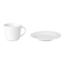 Taza y platillo de capuchino | Porcelana | 160ml | Impresión en cerámica por transferencia