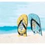 Chancletas de playa con sublimación | Talla M | Poliéster