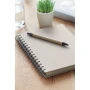 A5 Notizbuch | RPET & Graspapier | 80 Blatt | Spirale