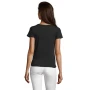 T-shirt à col ras du cou | Coton | Pour femmes