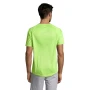T-shirt de sport SOL'S | Polyester mesh 140 g/m² | Pour hommes | 100% respirant