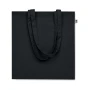 Sac de courses avec de grandes anses | Coton biologique 200 gr/m²  | 38x9x42cm