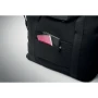 Weekend bag | Recycled cotton and polyester | 60x29x22cm | With trolley holder | High quality