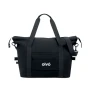 Weekend bag | Recycled cotton and polyester | 60x29x22cm | With trolley holder | High quality