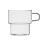 Mug | Verre borosilicate haut | 300ml | Empilable