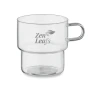 Mug | Verre borosilicate haut | 300ml | Empilable