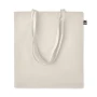 Bolsa tote | Algodón orgánico 140 g/m² | 38x42 cm | Asas largas | Sostenible