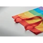 Tote bag | 200gr/m² | Coton | Max 2.5kg | Poignées longues | Arc-en-ciel