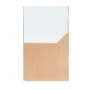 Plaque commémorative | Base en verre et en bois | Cadeau luxueux