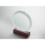 Round award | Beech wood & crystal | Natural look