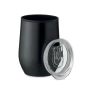 Tasse isotherme | Acier inoxydable & PP | 350 ml | Avec couvercle
