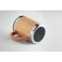 Mug isotherme | Acier inoxydable | 300ml | Avec étui en bambou