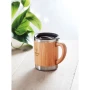 Mug isotherme | Acier inoxydable | 300ml | Avec étui en bambou