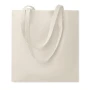 Draagtas | 180g/m2 | Cotton | Certified standard | Long handles | Beige